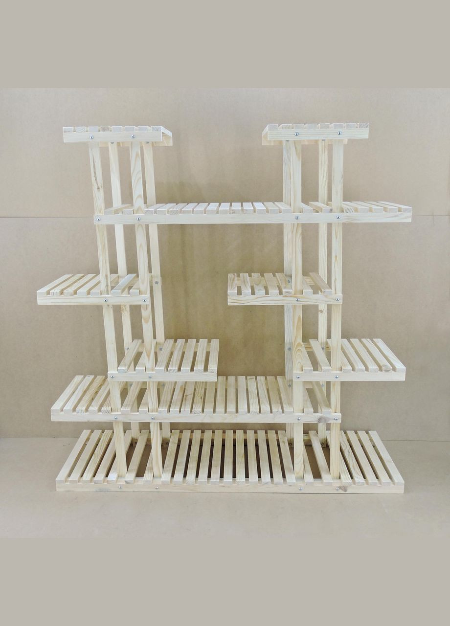 Подставка для цветов из дерева Малабри 45 бланже (ЦВТ-007101) No Brand (328225028)