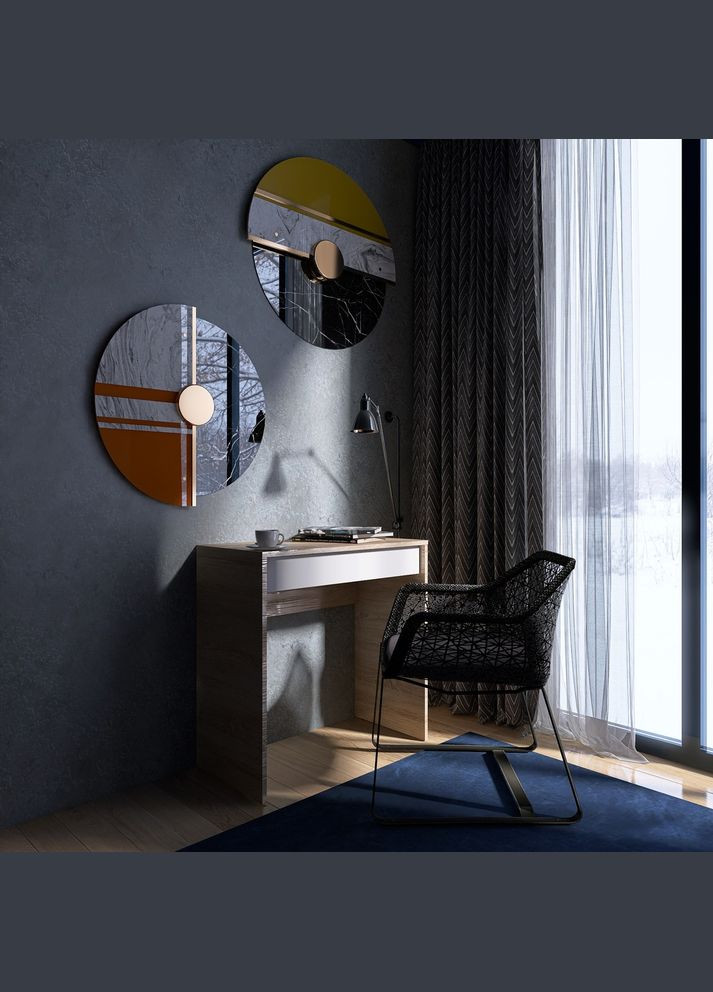 Стол письменный Мини с выдвижным ящиком Сити-750 75,2х38х74,6 см (EVR-071106) Еверест (329296477)