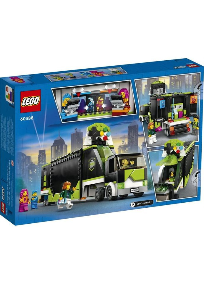 Конструктор City Грузовик для игрового турне 344 детали (60388) Lego (281425652)