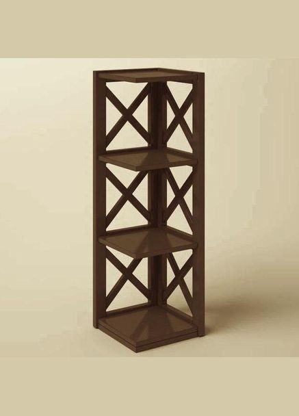 Стеллаж кухонный из дерева Лапаван капучино (СТА-008109) No Brand (327849712)