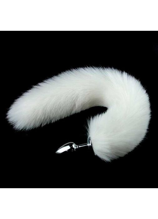 Анальна пробка з лисячим хвостиком - Червоний - Анальні іграшки - (372734125)