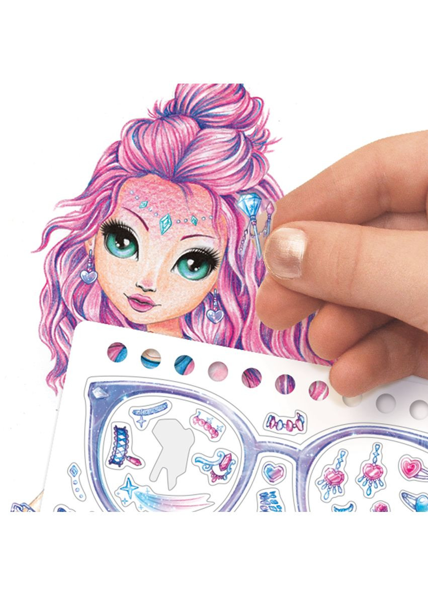 Набор для творчества Скетчбук: Кристалия, мотивы самоцветов () Nebulous Stars 11140 (335029757)