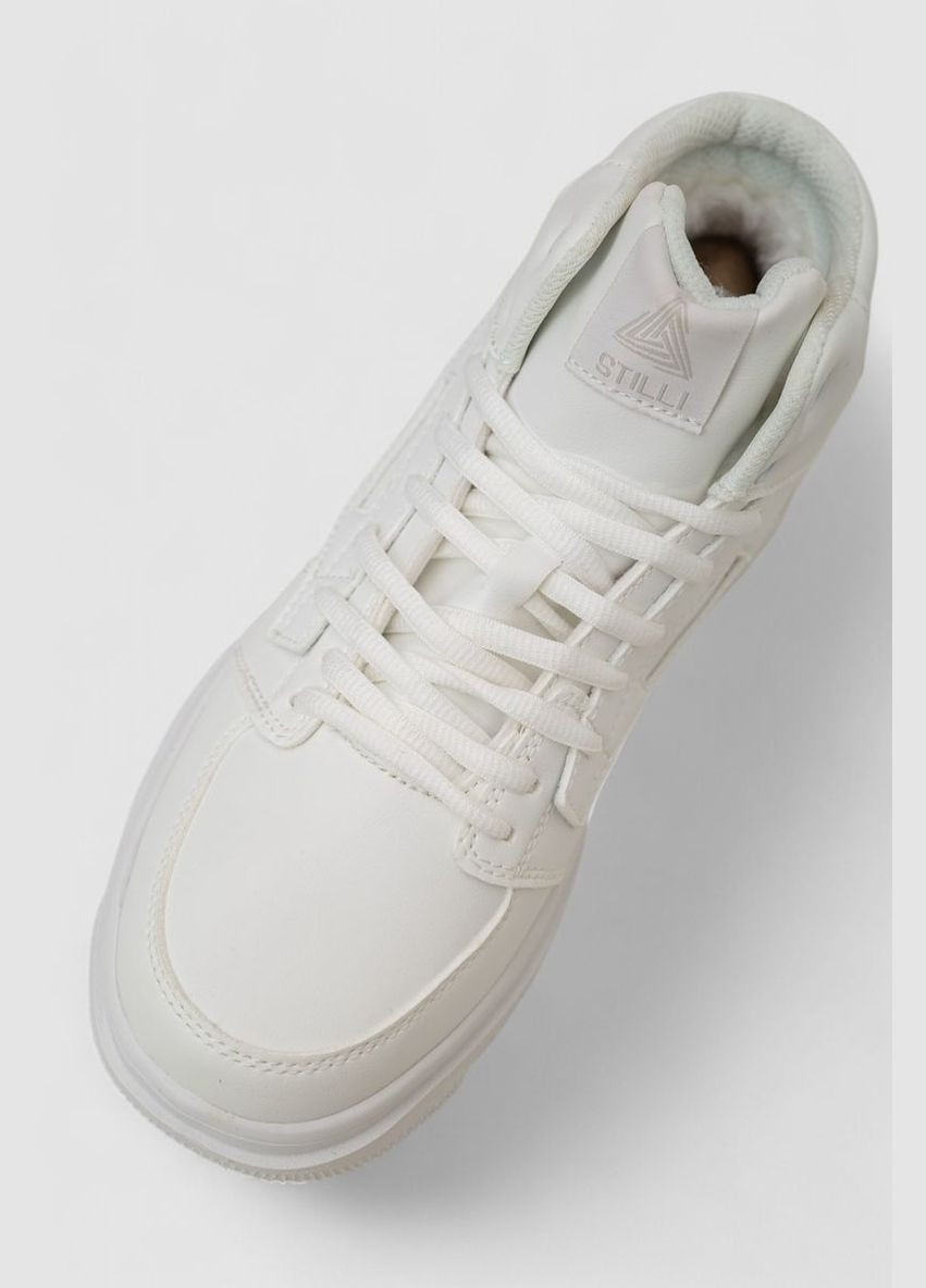 Білі Осінні кросівки чоловічі зимові на хутрі Ager Кроссовки