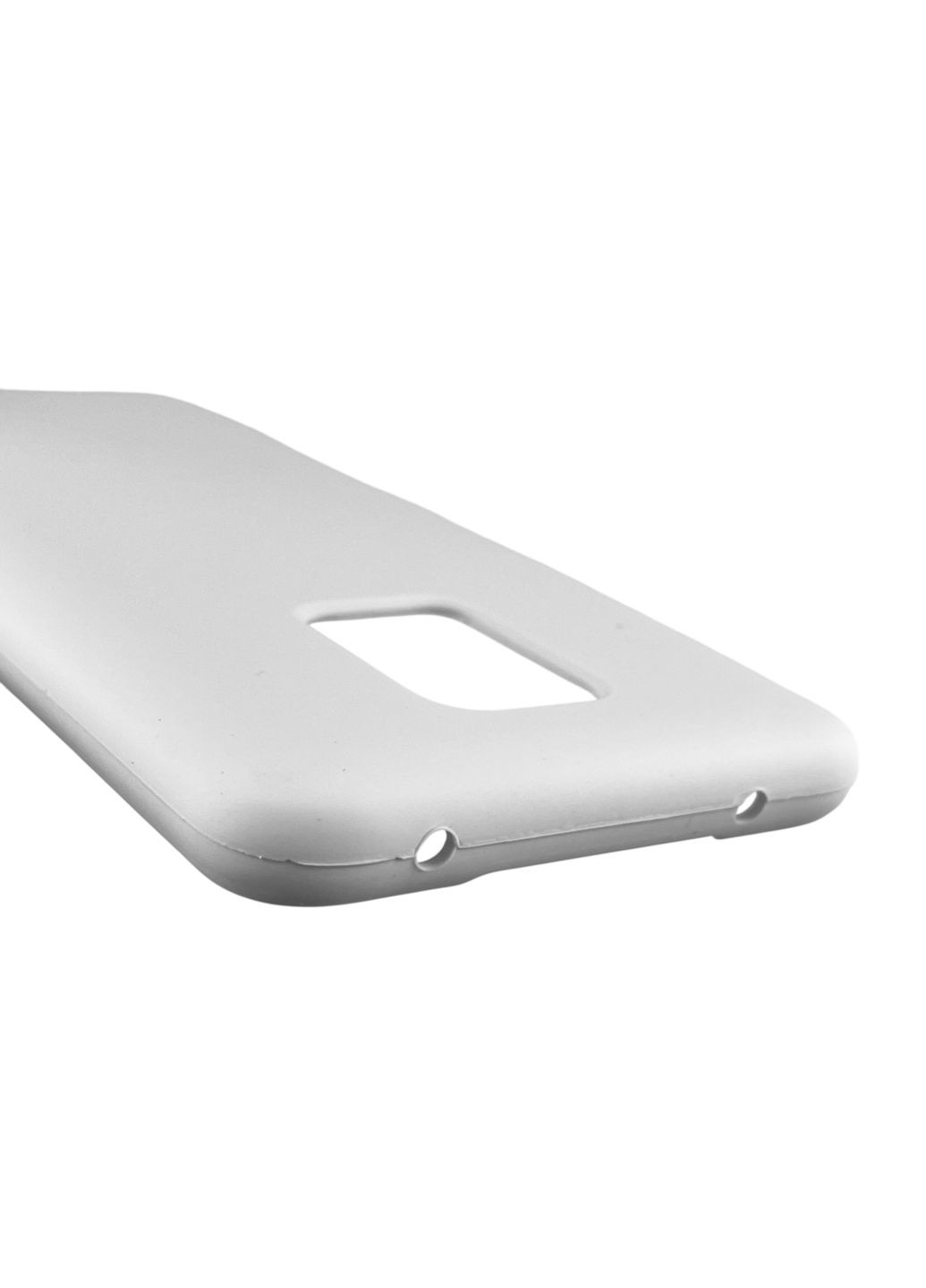 Чохол для Redmi Note 9 Pro силіконовий з мікрофіброю нековзний на сяомі редмі нот 9 про білий Xiaomi (366390443)