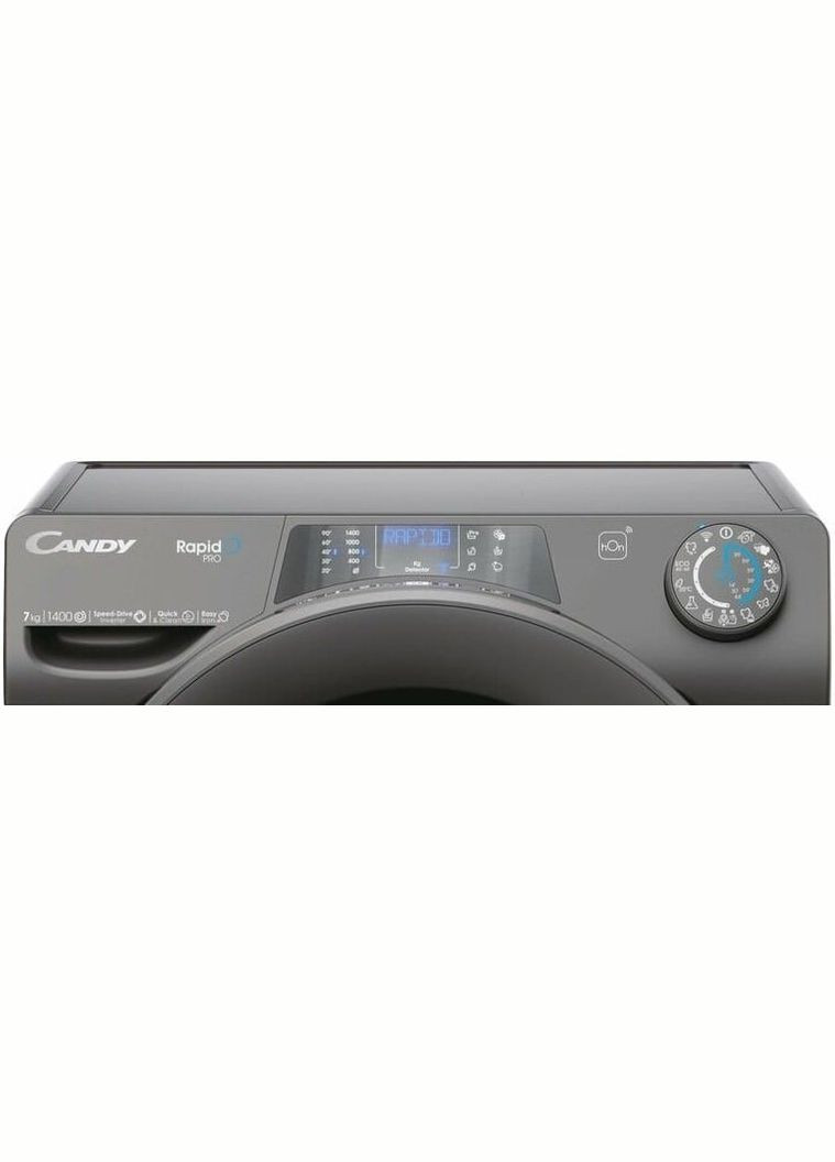 Пральна машина фронтальна, 7кг, 1400, A+++, 45см, дисплей, пара, інвертор, cріблястий Candy (315604293)