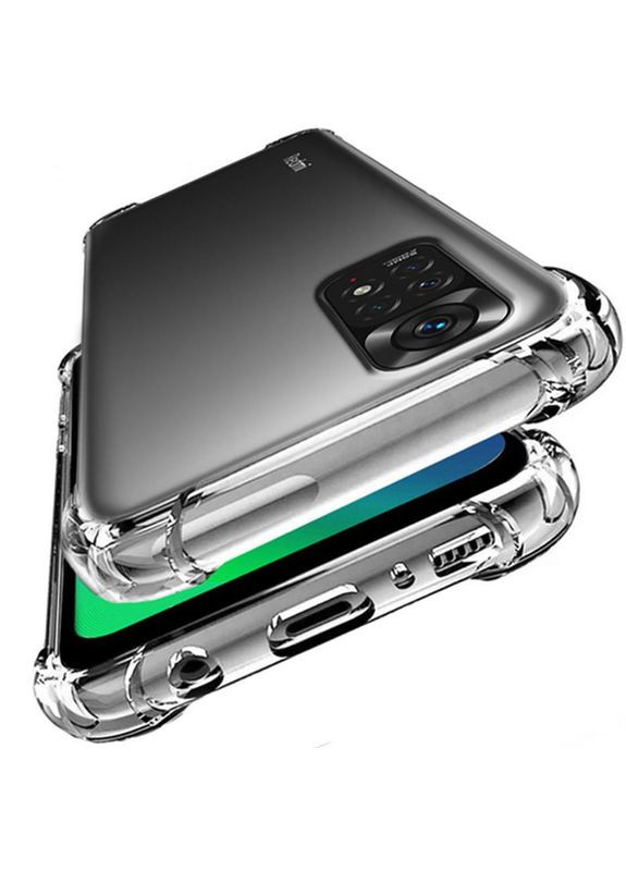 Чехол-накладка Anti-Shock для Xiaomi Redmi Note 11/Note 11S Clear (707507) BeCover (341491383)