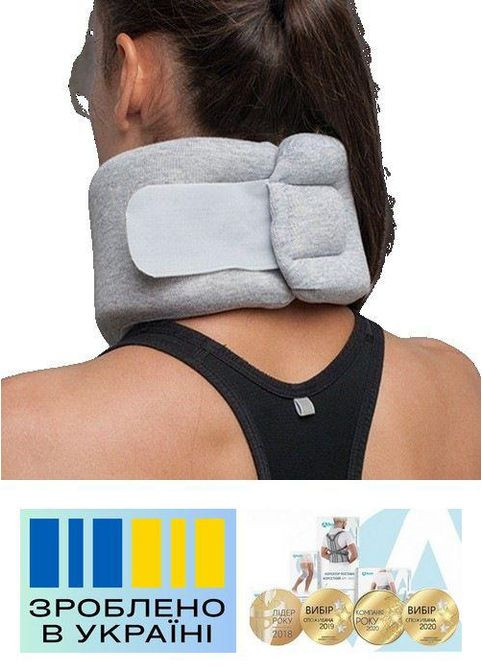 Бандаж на шейный отдел . 1/6/27-29см. Полужесткий. Воротник Шанца. Шейный корсет. Бандаж на шею. Alkom 3006 (367722616)