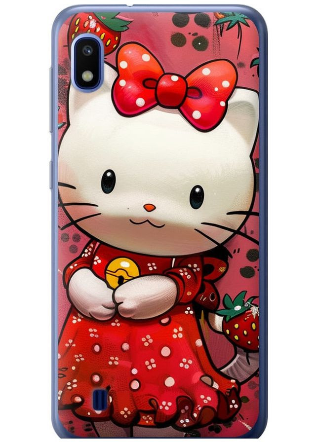 Силиконовый чехол 'hello_kitty1' для Endorphone Samsung Galaxy A10 2019 A105F (285705174)