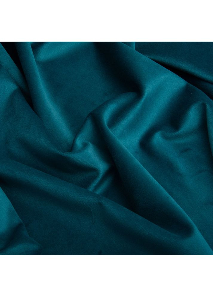 Тканина велюр однотонний Вайлет 150 см 290 г/м2, для одягу, суконь, костюмів, спідниць мор хвиля IDEIA (361077525)