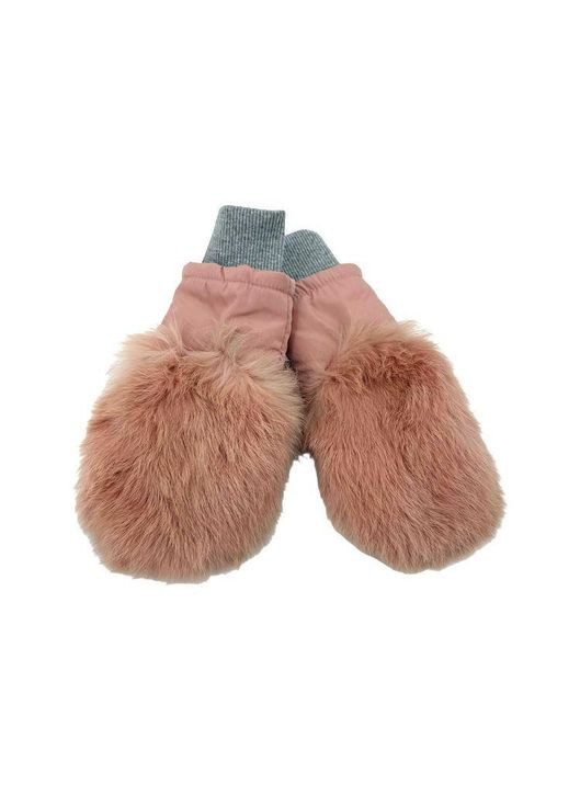 Детские перчатки, арт. AV, персиковый кролик, 4-6 лет Fiona (361858124)