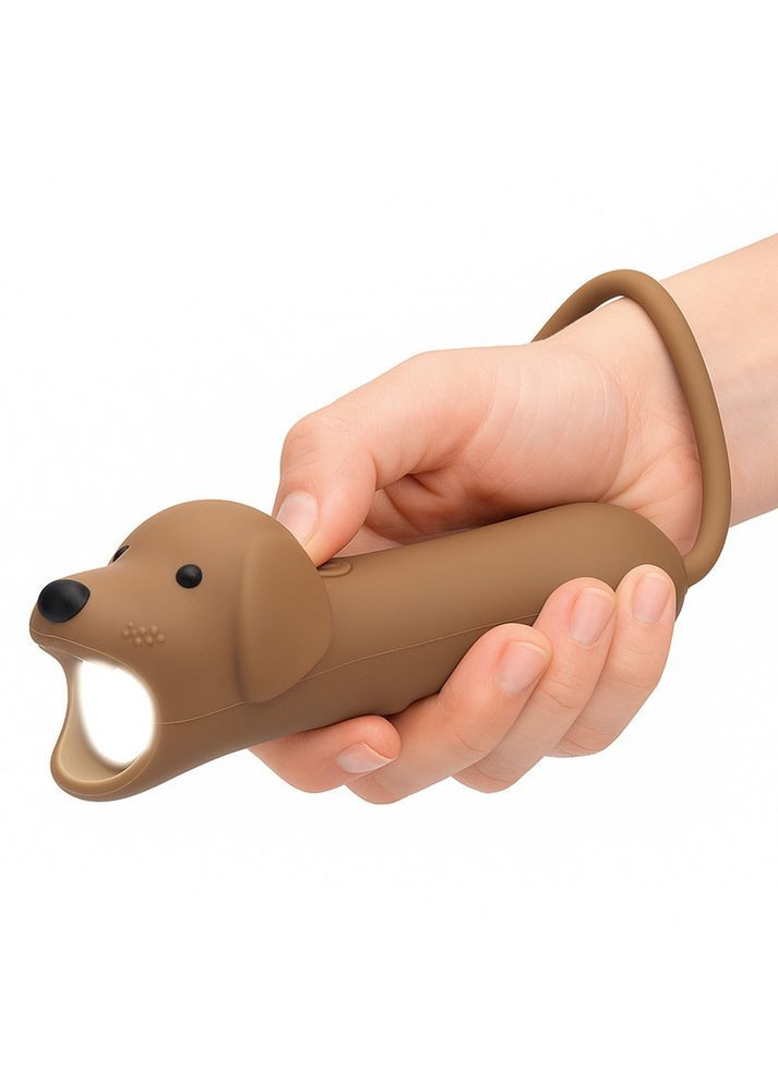 Ліхтарик дитячий силіконовий «Собака» 3,5 Вт Losso (358202150)