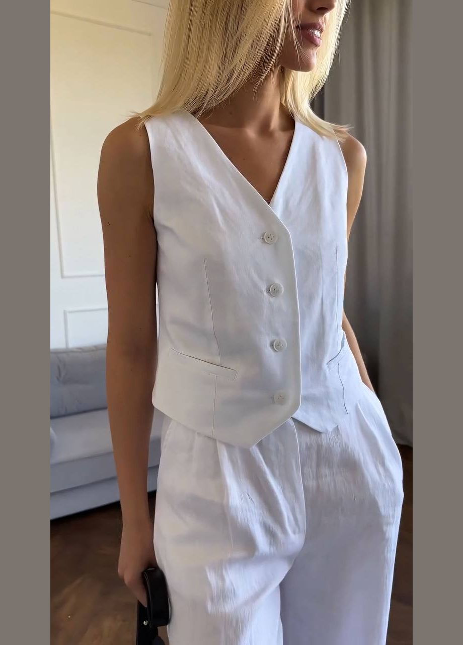 🤍Костюм (жакет + штаны) Luna (338181911)