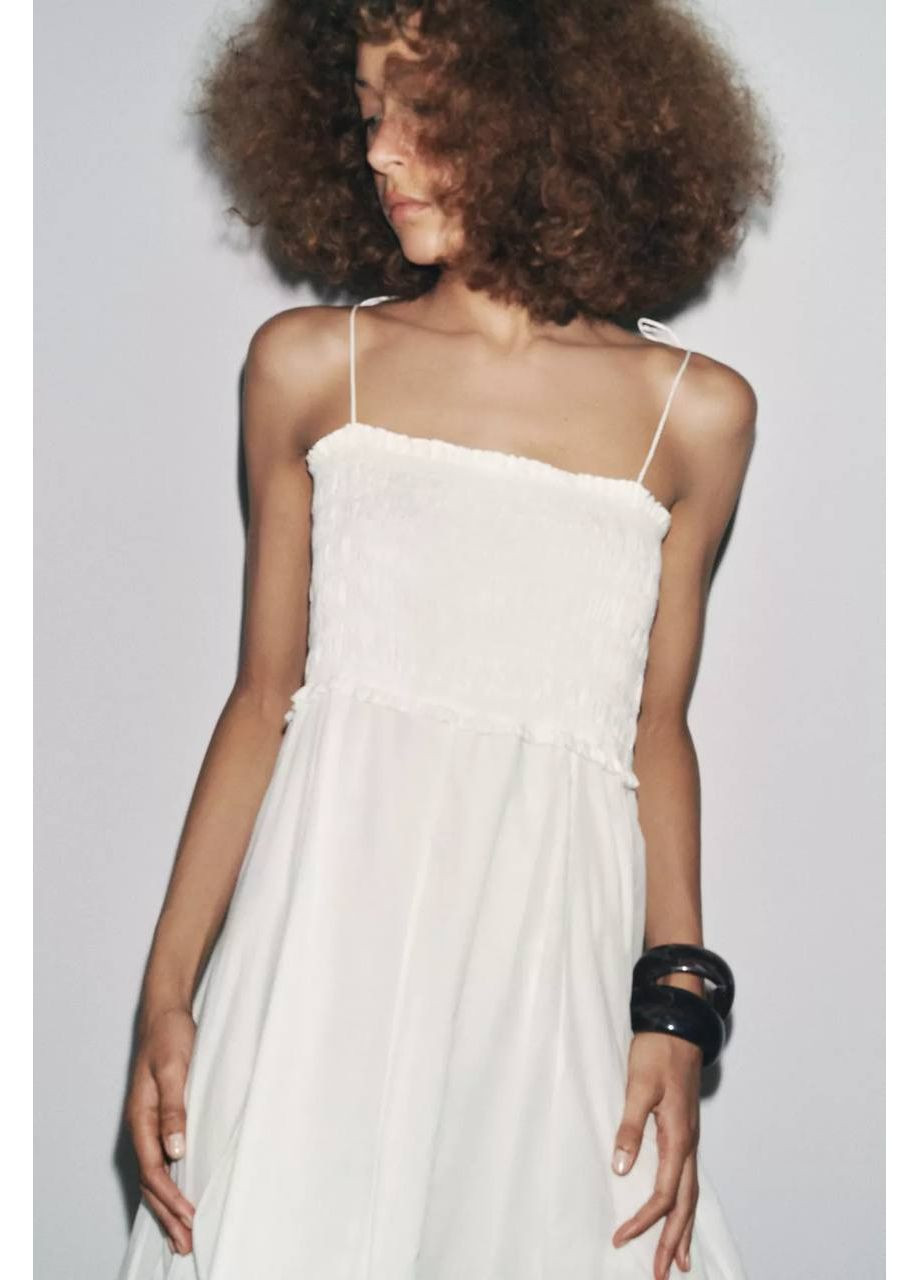 Білий сукня Zara