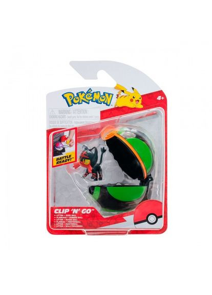 Игровой набор W16 - Литтен в покеболе Pokemon (344449713)