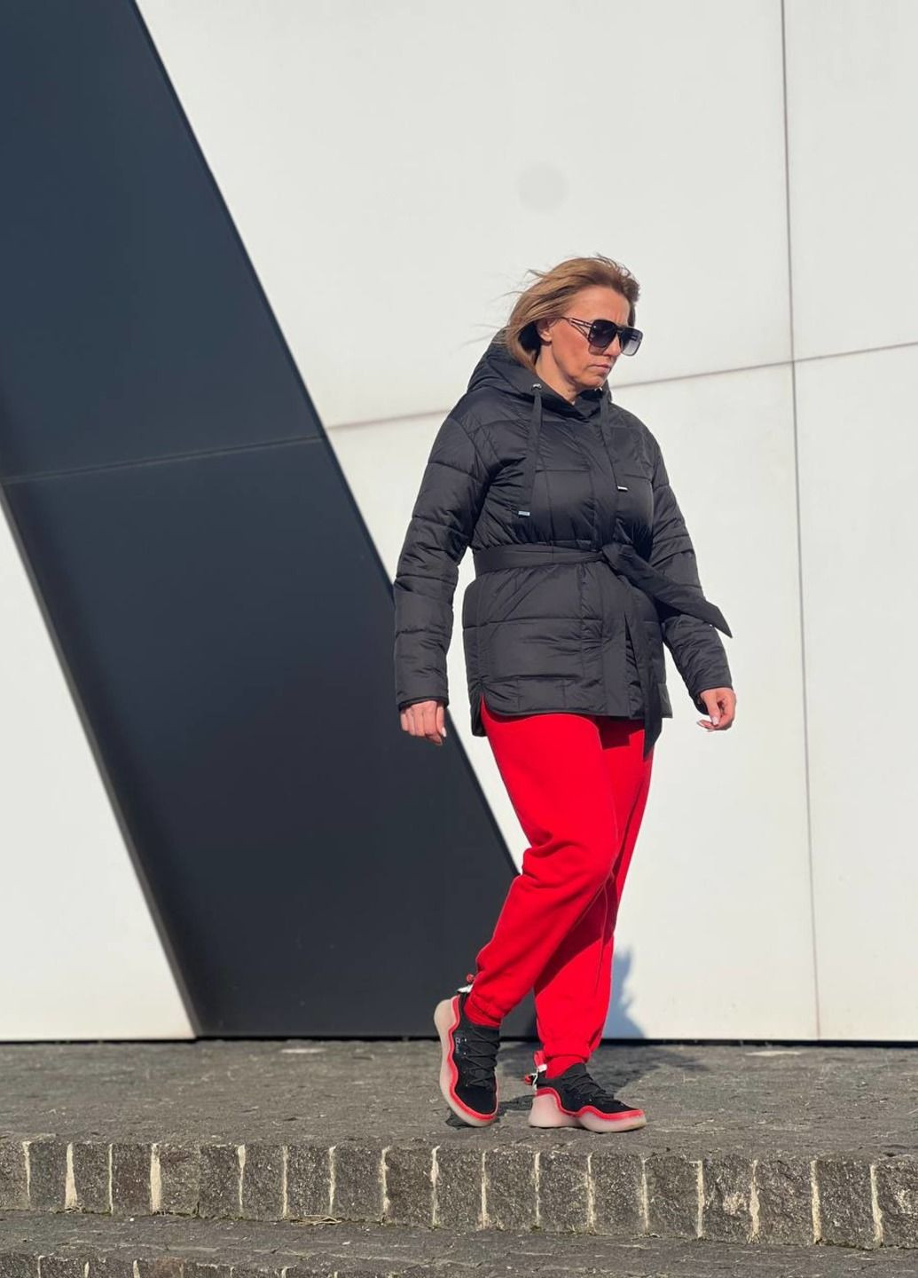 Чорна демісезонна куртка KTL&Kattaleya