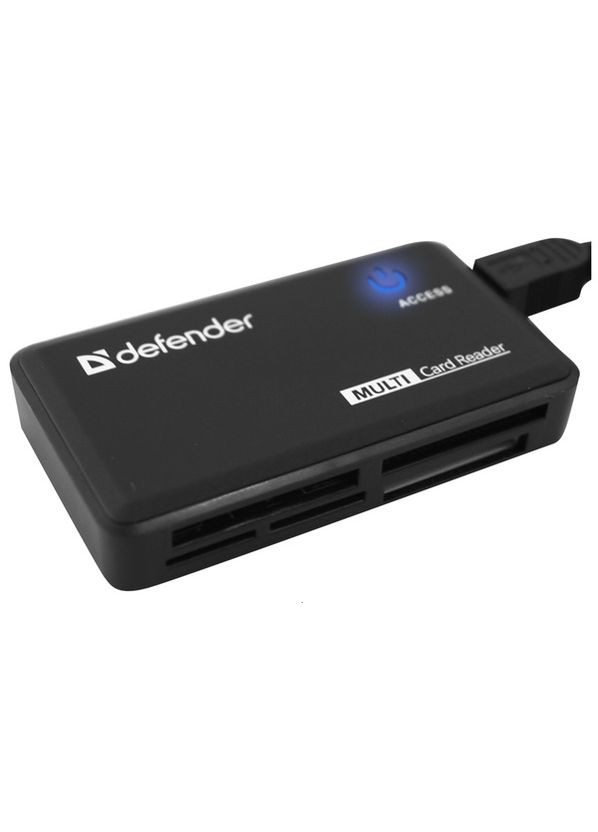 USBхаб Card Reader Optimus USB 2.0 Black (83501) Defender (278365614)