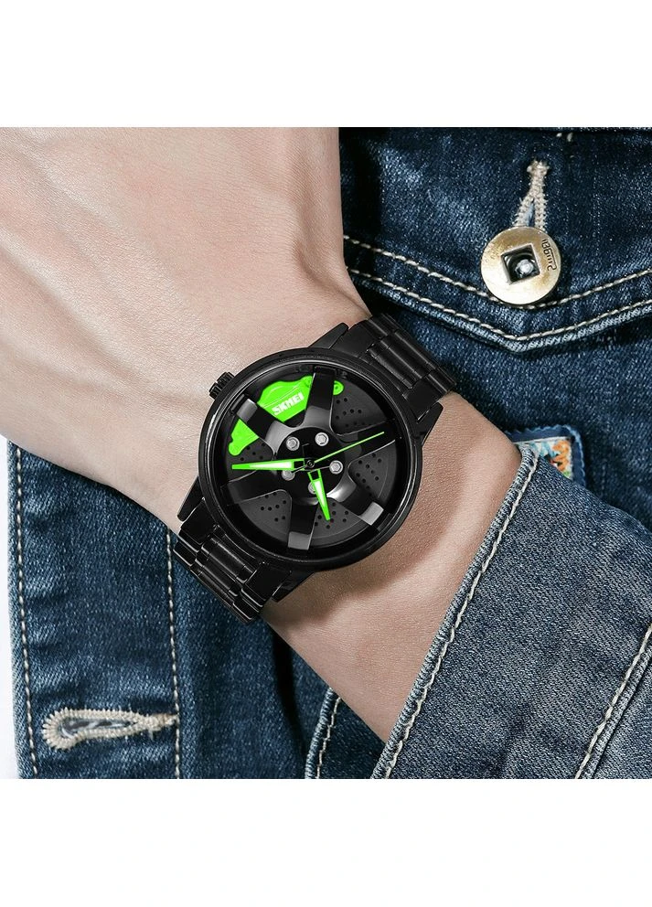 Чоловічий наручний годинник 1824GN Green Skmei (364221122)