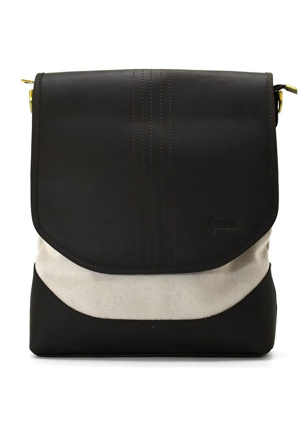 Чоловіча шкіряна сумка через плече 34х28х6 см TARWA (315870031)