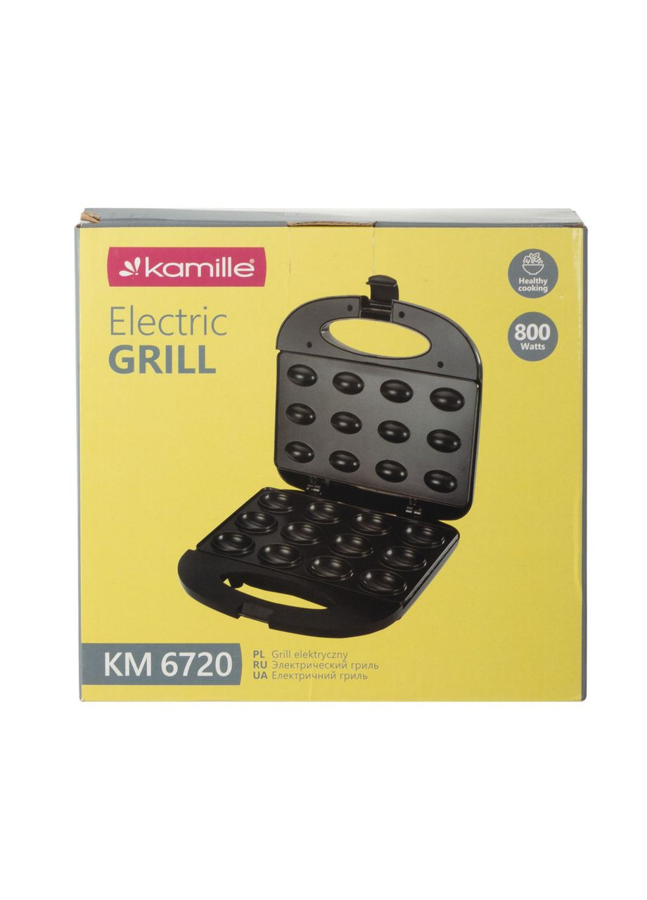 Электрическая орешница размером 21.6*12.6 см, модель KM-6720 Kamille (371898510)