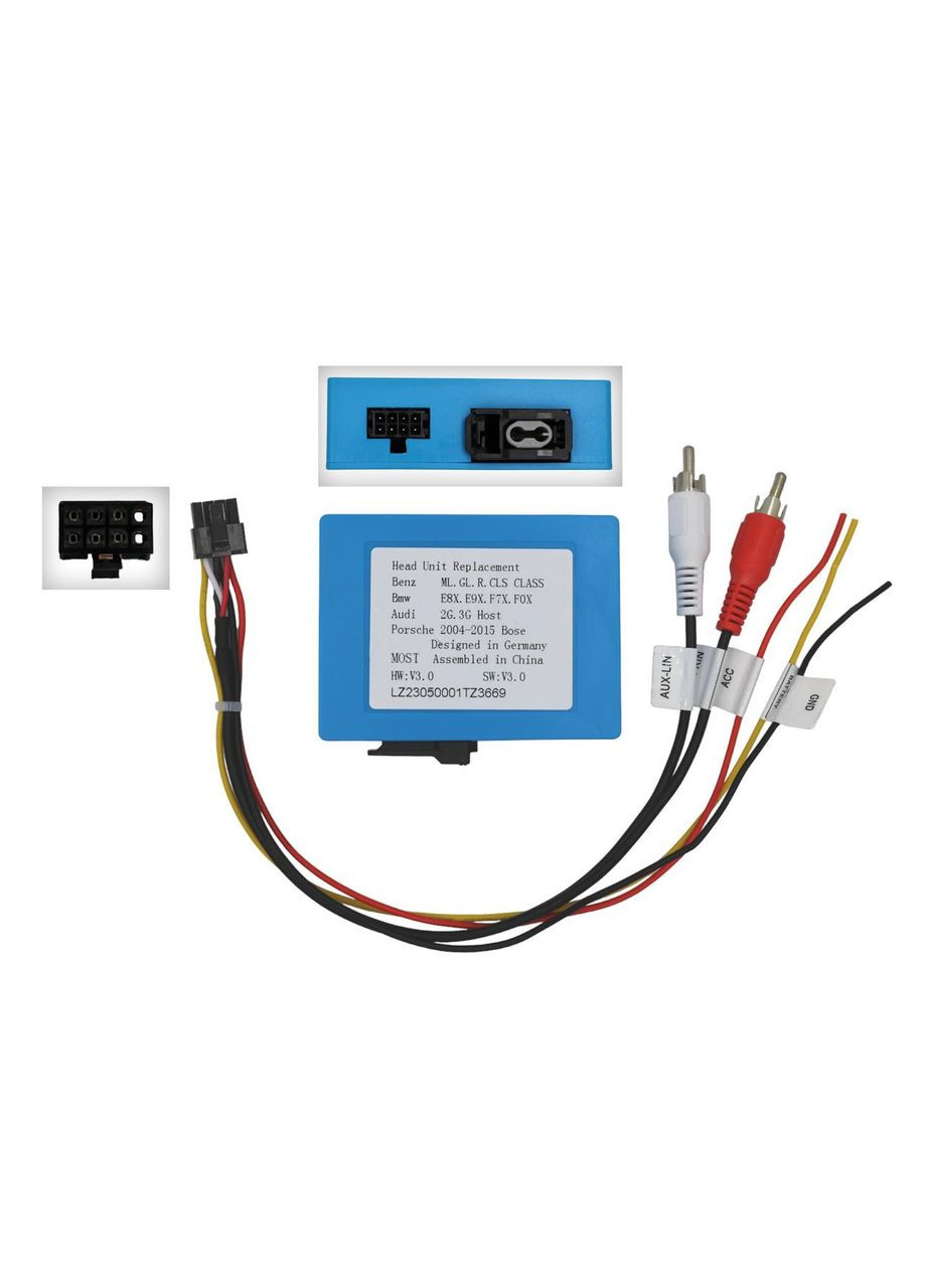 Інсталяційний комплект серії під Mercedes Benz E-Class S211 W211 CLS-Class C219 2002-2010 (W3) 9 дюймів QIV (346502572)