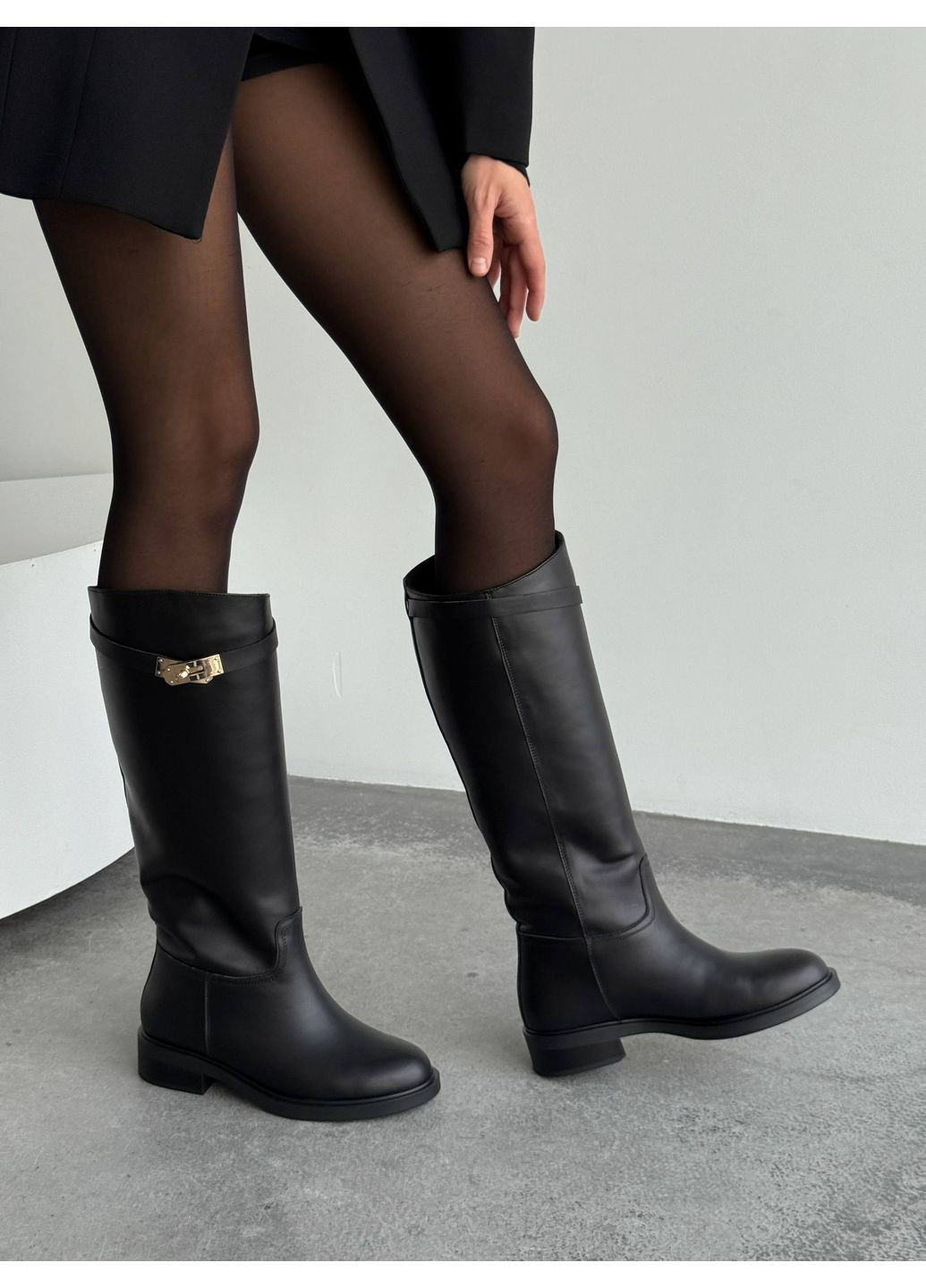 Зимние жокейские сапоги Helen