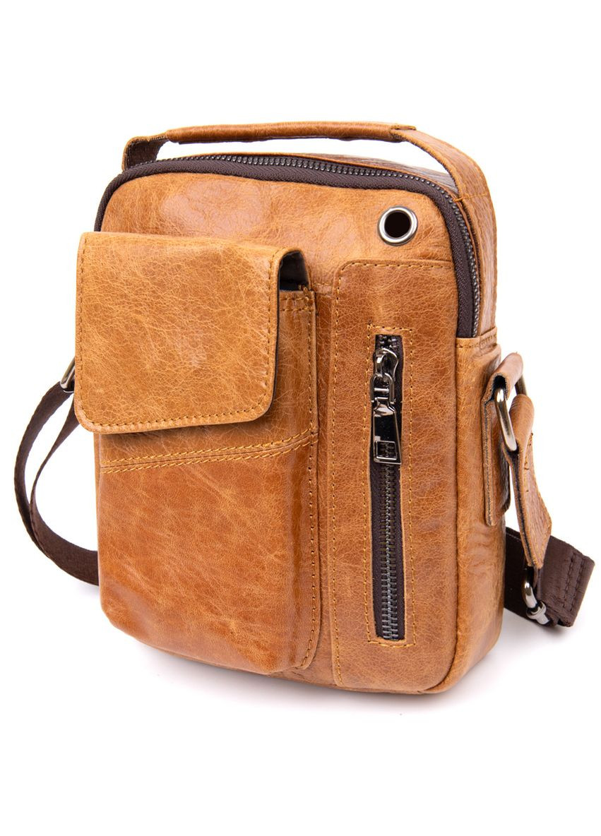 Мессенджер с отверстием для наушников мужской 20416 Vintage (329148903)