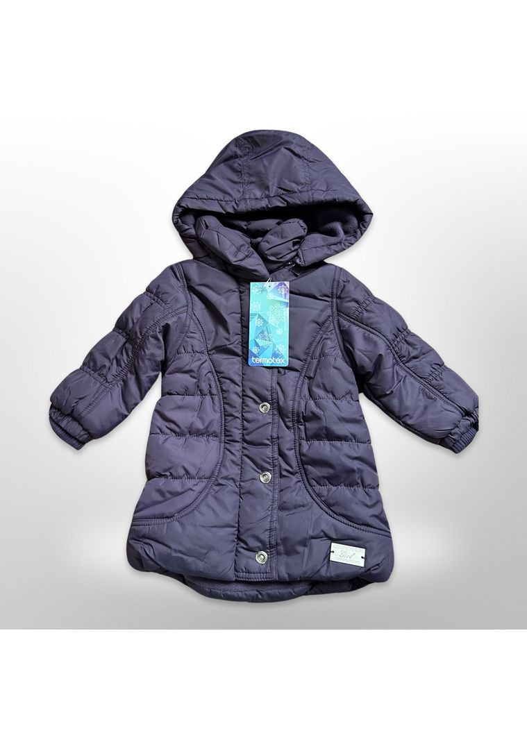 Фиолетовая зимняя зимняя куртка для девочки quadrifoglio 0120 фиолетовая Quadri foglio