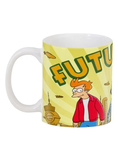 Чашка з принтом Футурама Futurama 02.22 futurama 1999.774 Кружка керамічна 0,33 GeekLand (378969344)