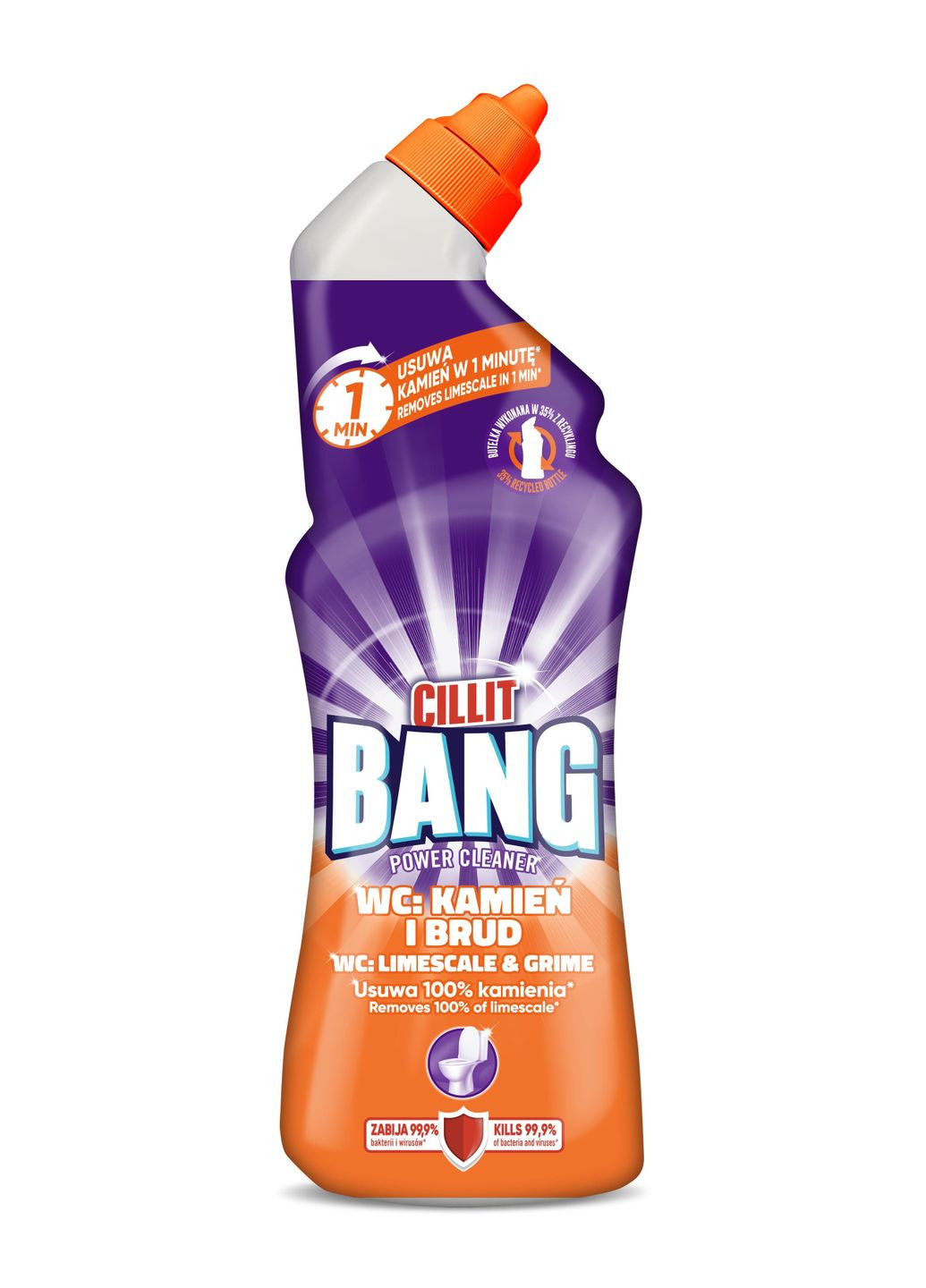 Засіб чистячий гель для туалетів CITRUS, 750 мл Cillit Bang (328445301)