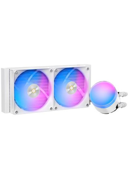 Система водяного охолодження DELTA L24 WH ARGB V2 White (DELTA-L24-WH2AAWNN02X-GL) Ocypus (368901303)