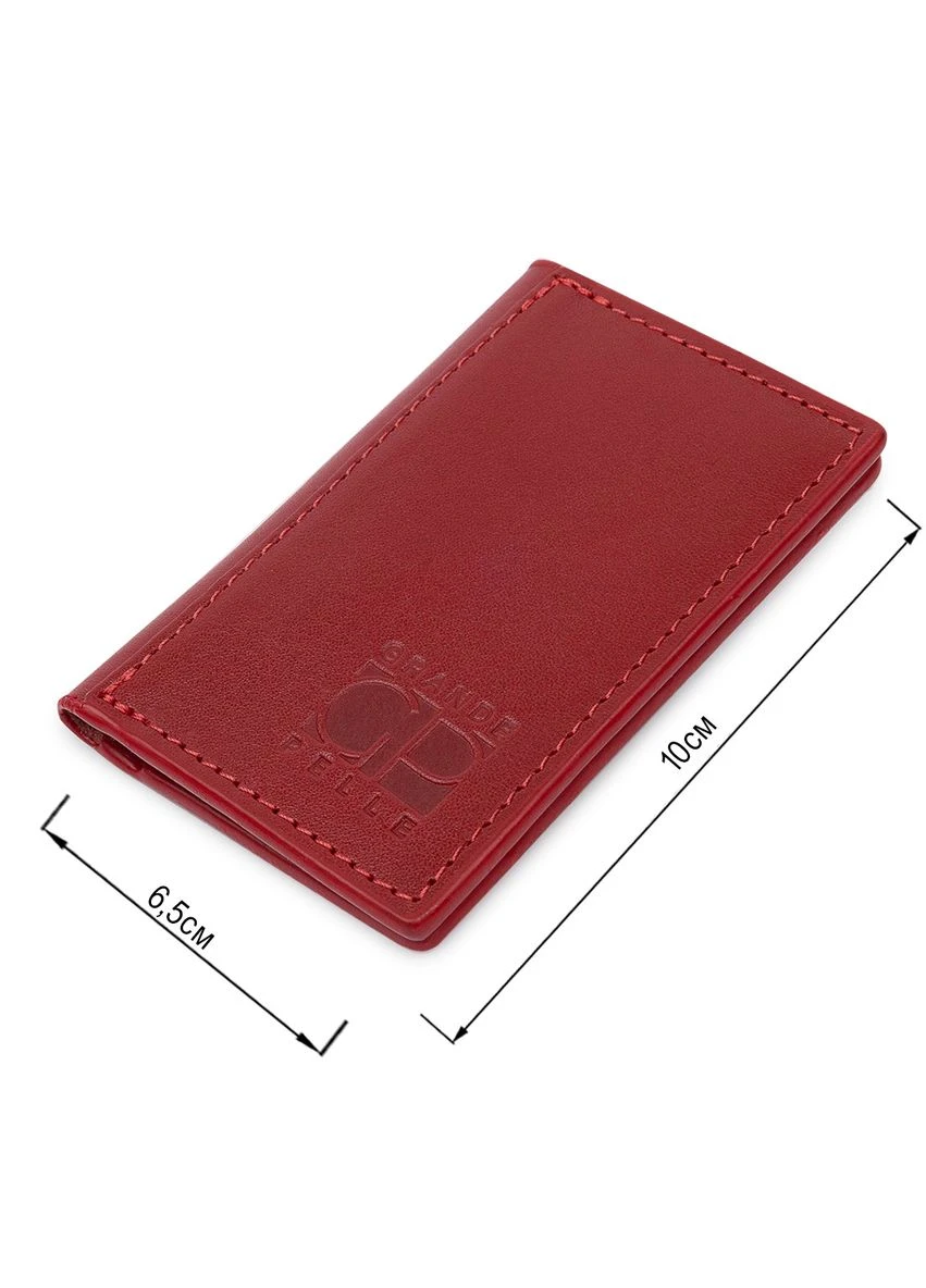 Кожаная женская визитница 11532 Grande Pelle (391770523)
