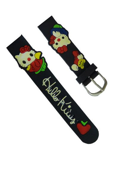 Часы детские наручные для девочек Привет Китти. черный No Brand (362413822)