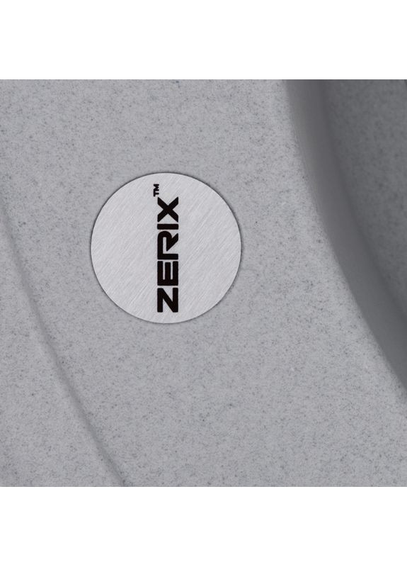 Мойка кухонная ZS-510R-09 Серая (ZX4535) Zerix (321213392)