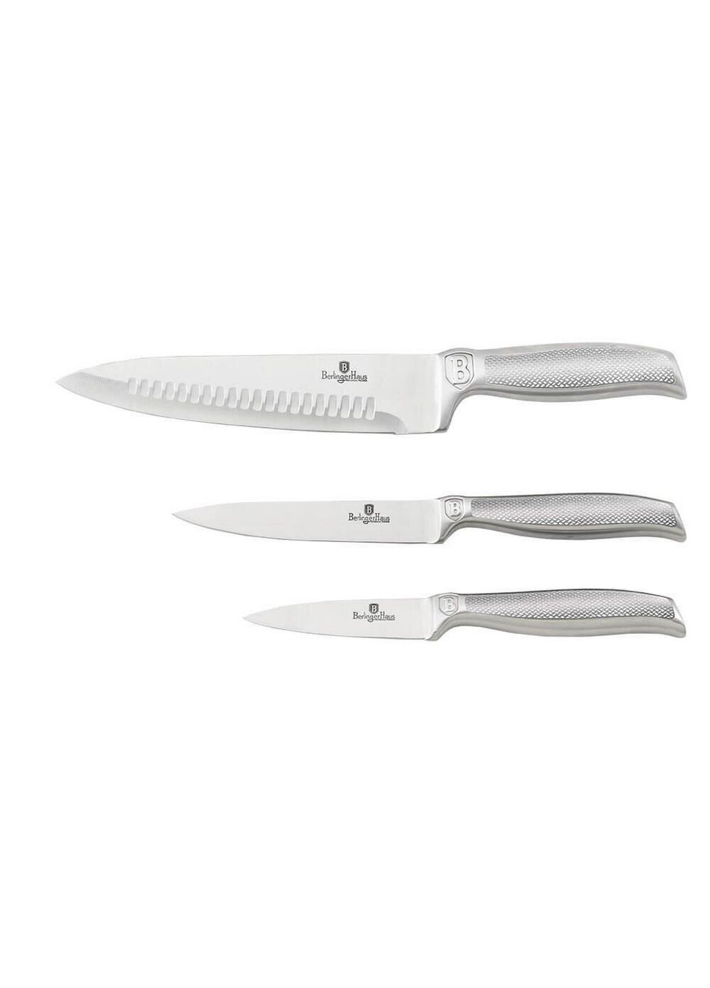 Набір ножів 3 предмети kikoza collection Berlinger Haus нержавіюча сталь,
