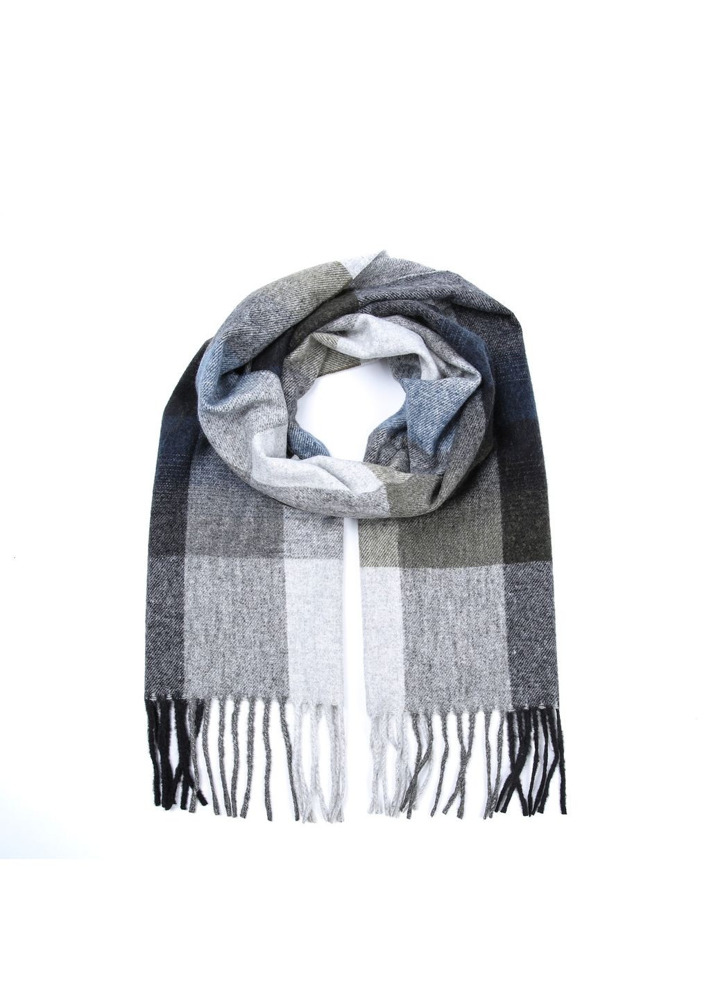 Шарф чоловічий клітинка кашемір ЛЮК 883-307 LuckyLOOK 883-307M (352690893)