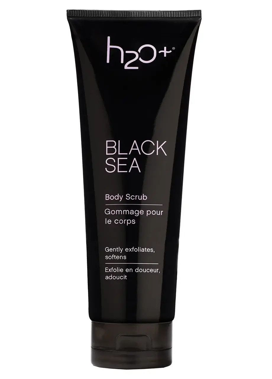 Парфюмерный Крем-скраб Эксфолиант для Тела + Plus Black Sea Body Scrub Exfoliant Н2О Нежное мягкое шелушение Тюбик 240мл H2O (341527300)