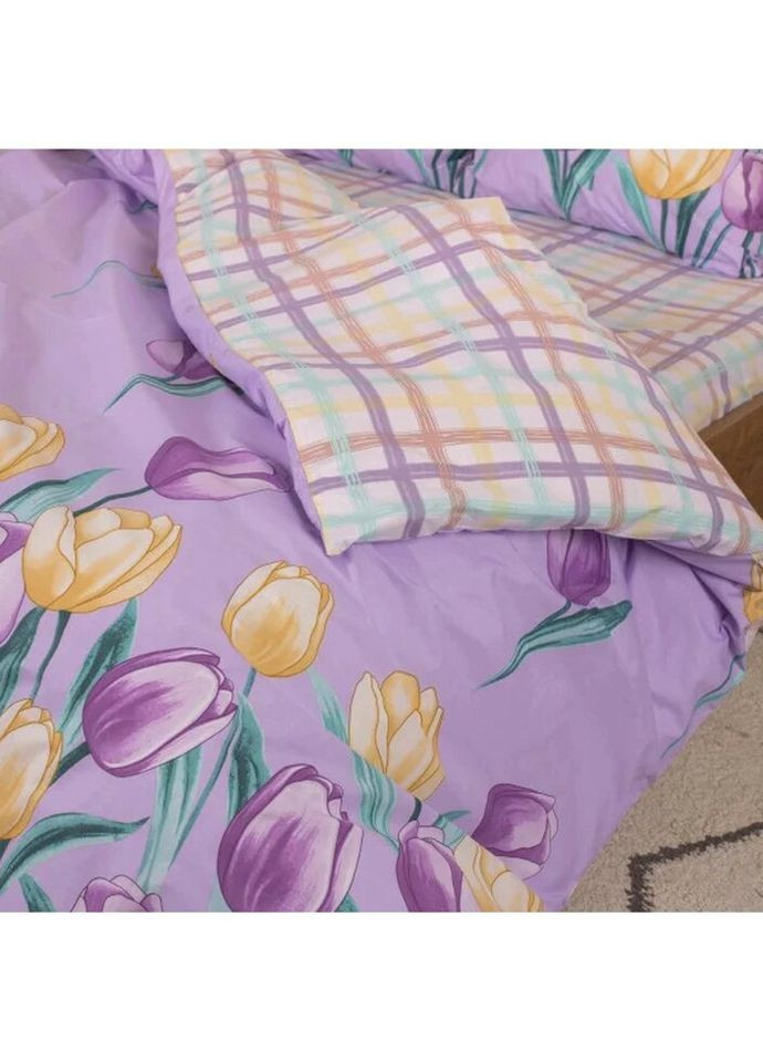 Постільна білизна сімейна Ранфорс 22177-S 210х143х2 см Viluta (327790883)