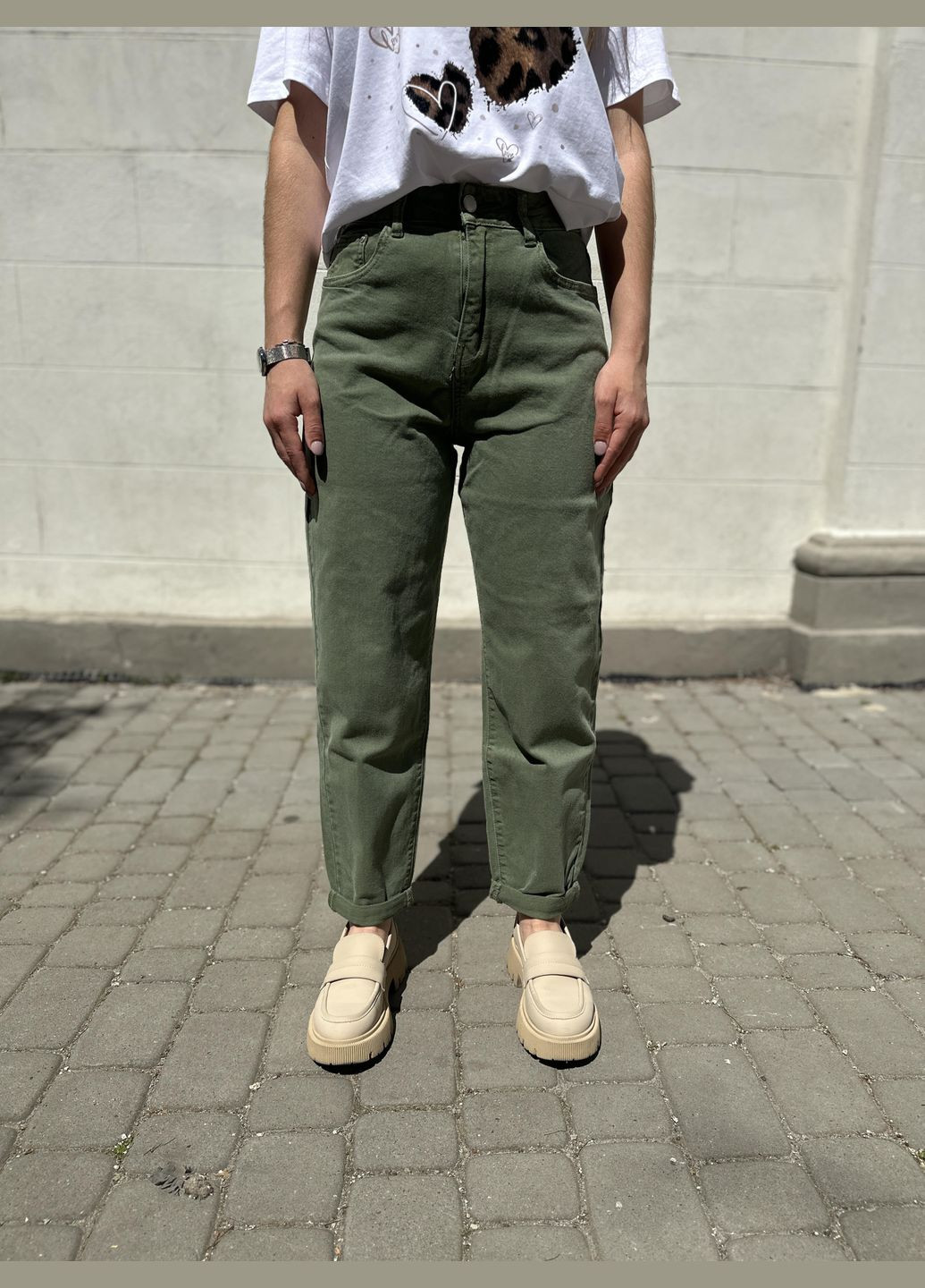 Джинсы женские мом Sexy Sense - (298412197)