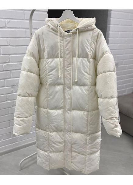 Кремовий Пуховик Missguided