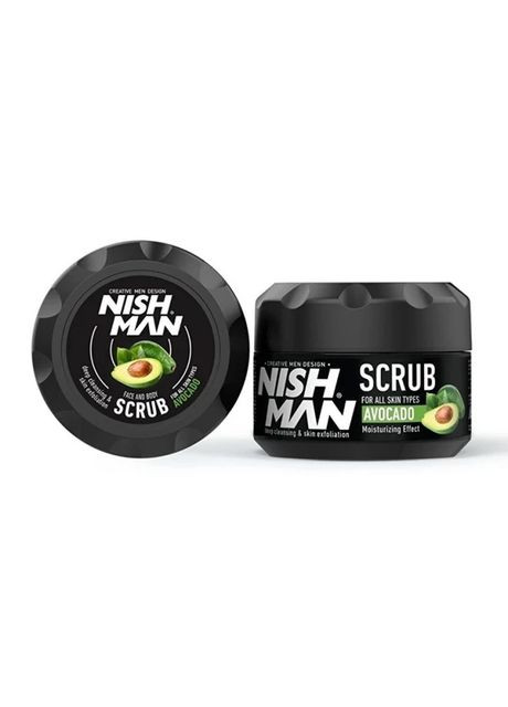 Скраб для лица и тела Avocado Face and Body Scrub 300 мл Nishman (324102440)