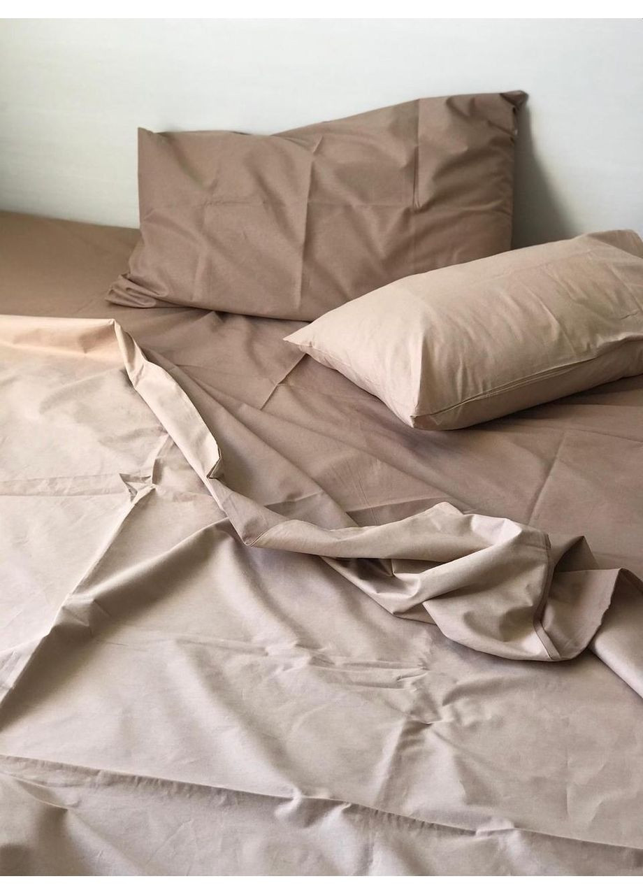 Постельное белье + карамель, ранфорс Полуторный размер, наволочки 50/70 No Brand (364219446)