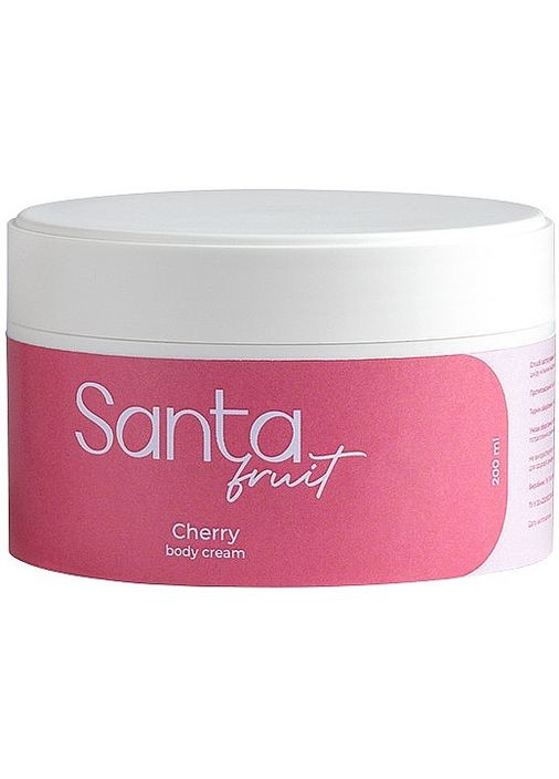 Крем для тіла Cherry 200ml (1348105-12900370) Santa Fruit (368647433)