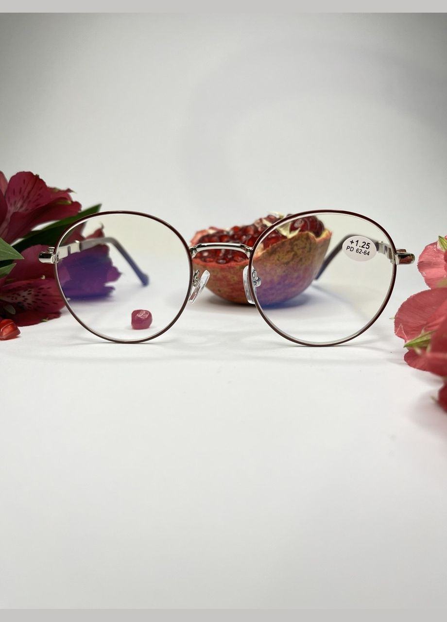 Окуляри для далі, для зору -1,25 Блю Блокер в металевій оправі Sense (331619749)