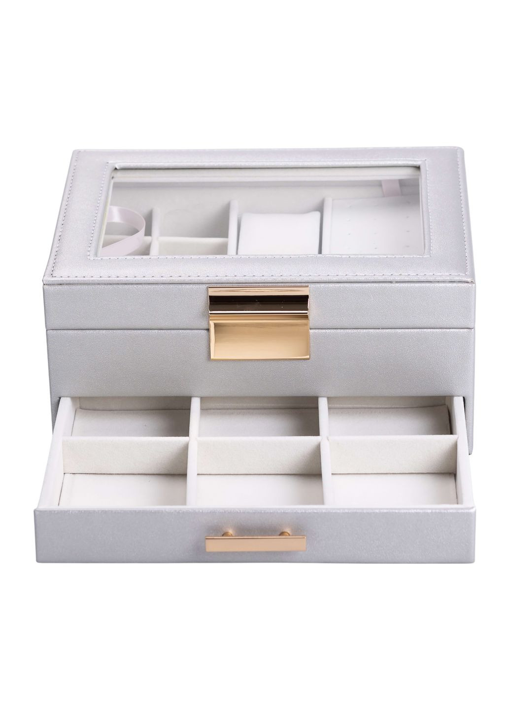 Ящик-органайзер для украшений 23х17х11см, Yiwu (328440492)