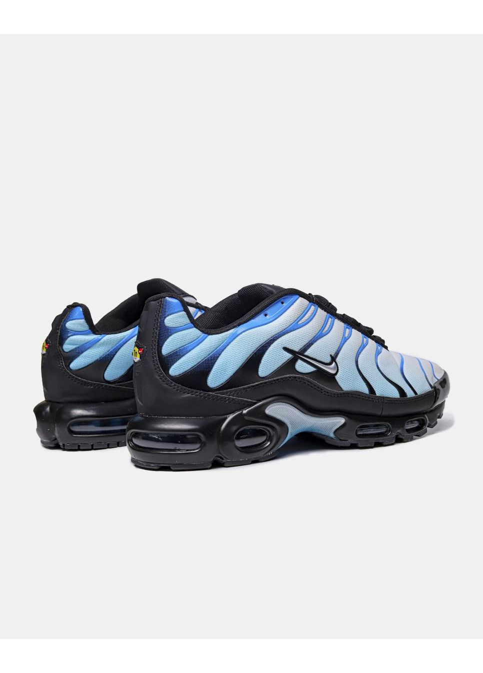 Чорні Осінні кросівки чоловічі nike air max plus blue gradient найк аір макс тн плюс No Brand
