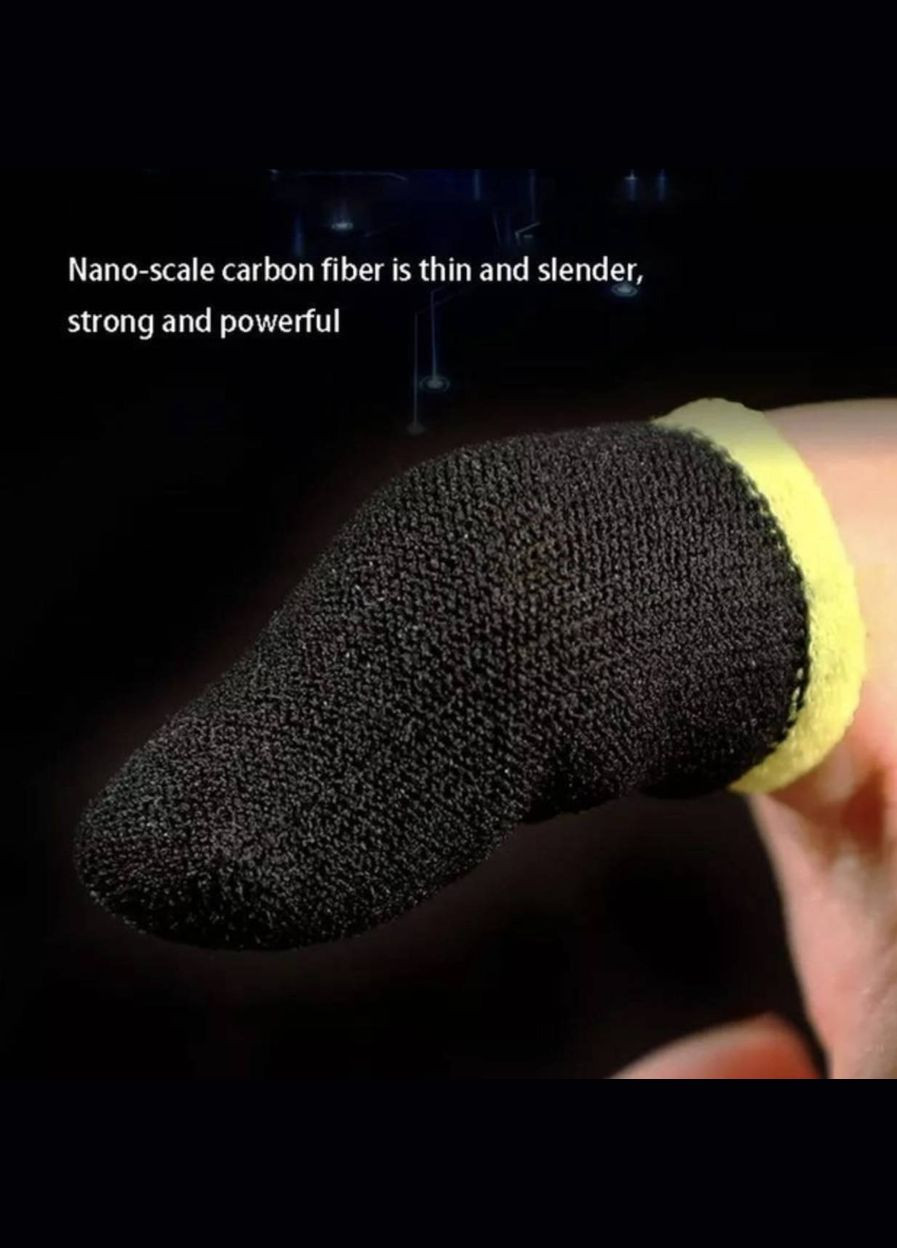 Напальчники для смартфона Choice для Pubg CoD 2 штуки Чорний No Brand (341534002)