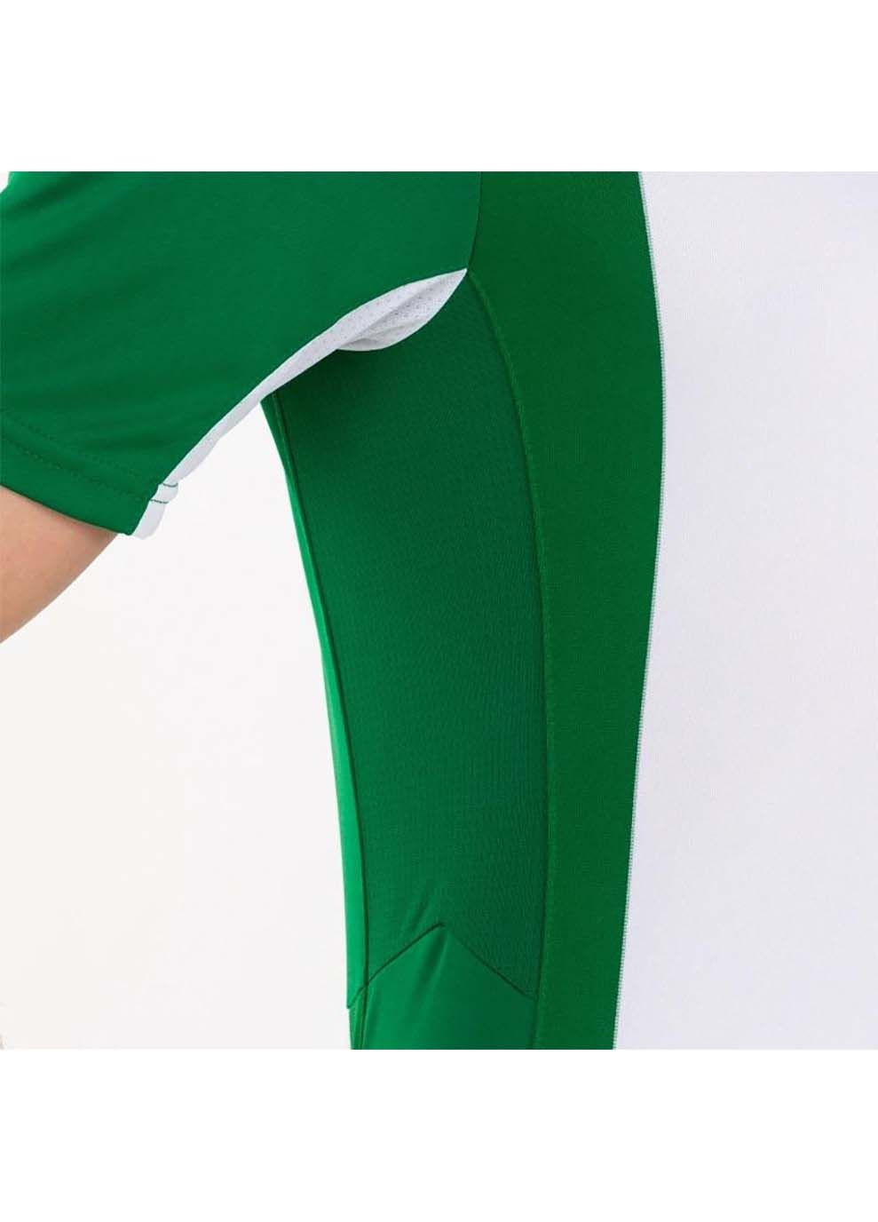 Комбинированная футболка pisa v белый зеленый Joma