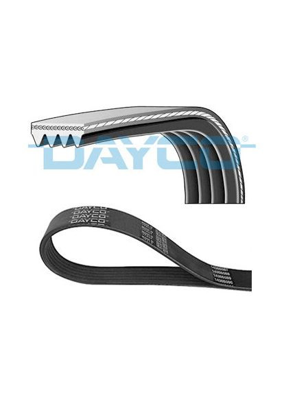Ремень поликлиновый DAEWOO/CHEVROLET MATIZ 1.0I 03.01-/ MITSUBISHI GALANT SPACE WAGON 2.0I,2.0TD 92.06- 4PK648 Dayco (368971332)