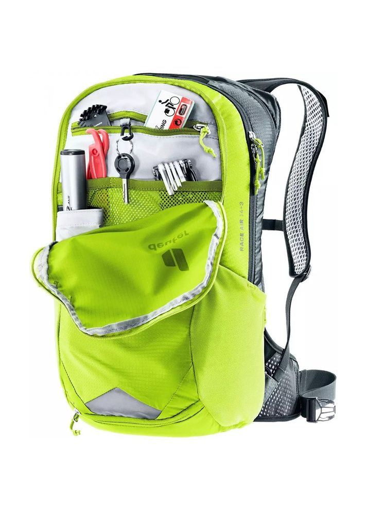 Рюкзак Race Air 14+3 л citrus-graphite 3204423 8403 Deuter (318434617)