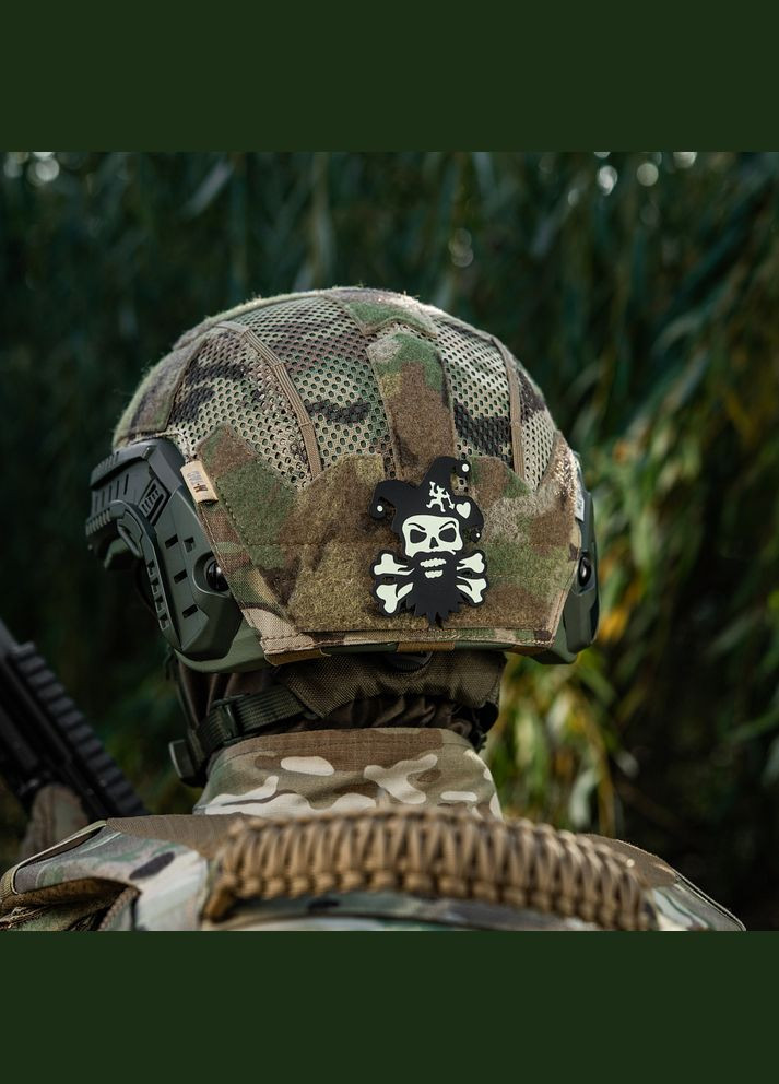 Нашивка Посміхнись Black/GID M-TAC (315048051)